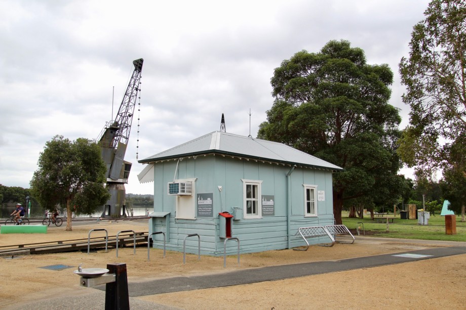 One of the old buildings of Newington Armory