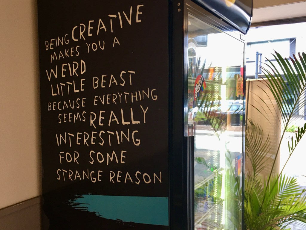 Creativity - a weird little beast