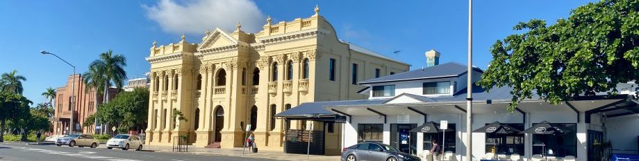 Streetscape in Rockhampton, Qld (cropped)