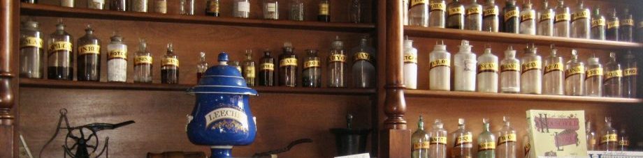 Old chemist display, Sovereign Hill