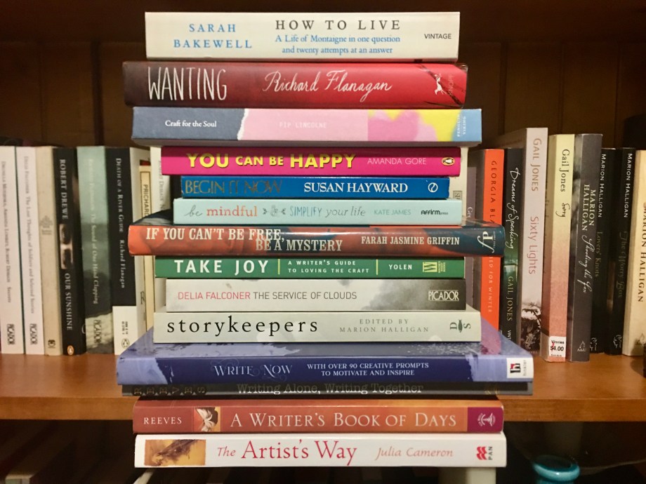 Book Spine poetry
