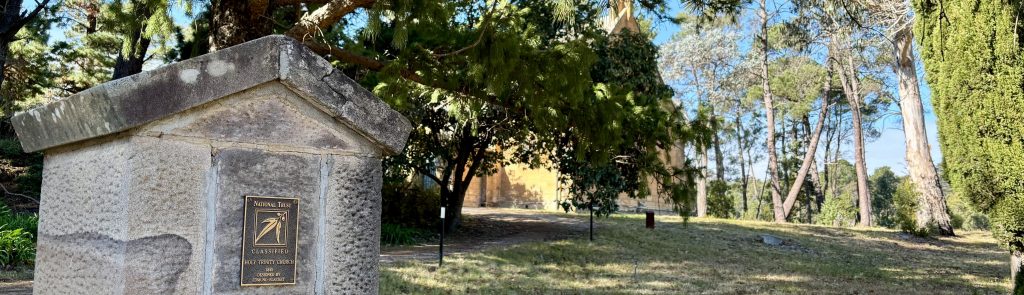 Entrance to Holy Trinity Church, Berrima