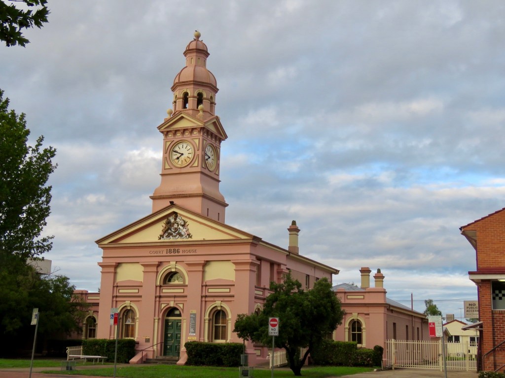 Inverell Court House, circa 1886
