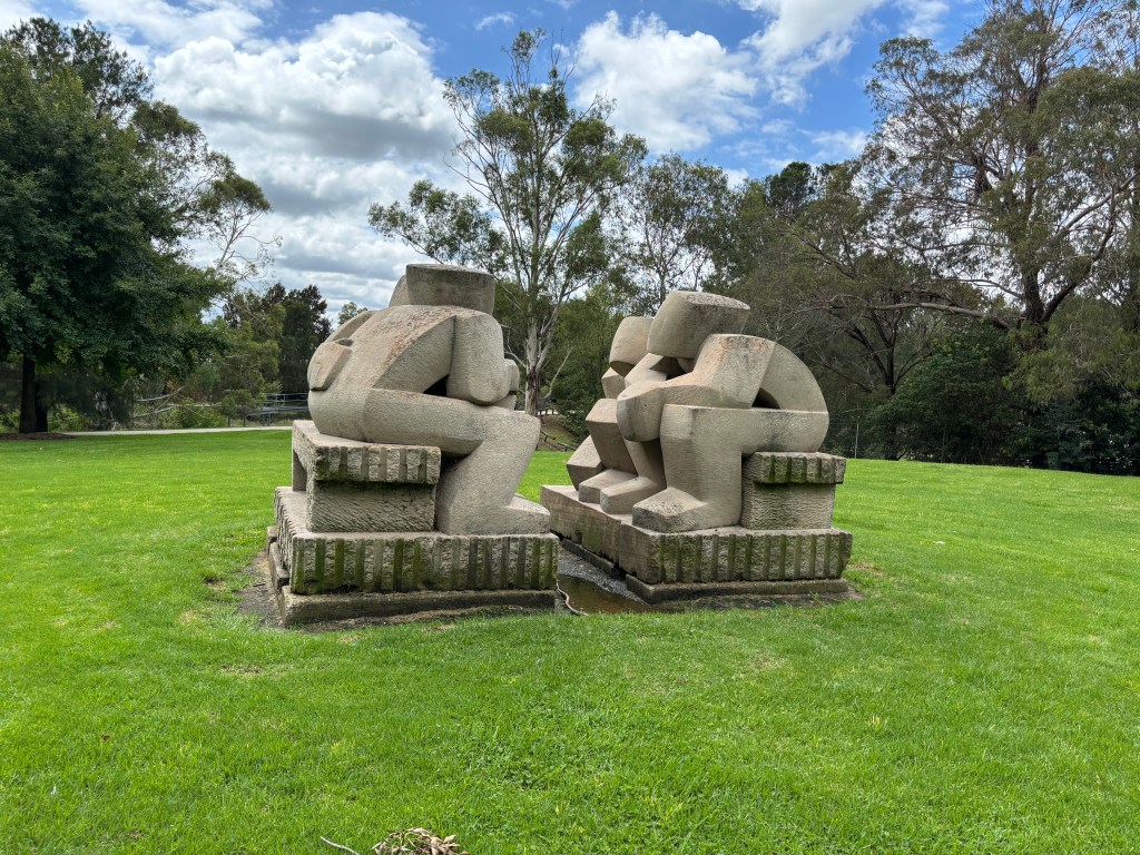 Conversation by Stephen Hart, Bathurst Peace Garden NSW