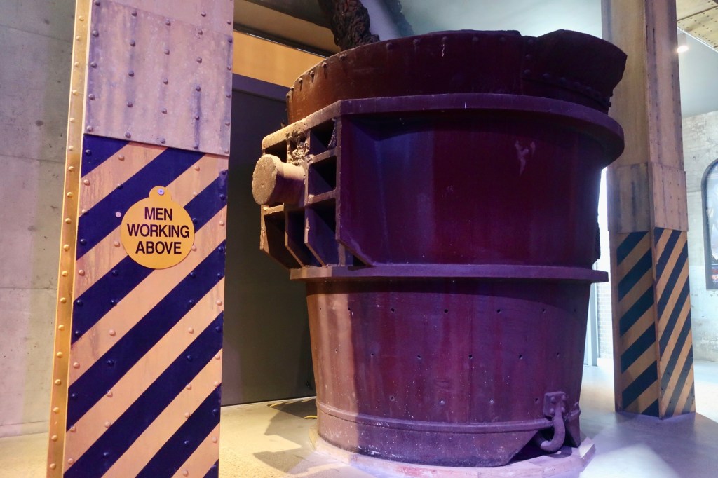 60 tonne ladle (BHP), Newcastle Museum