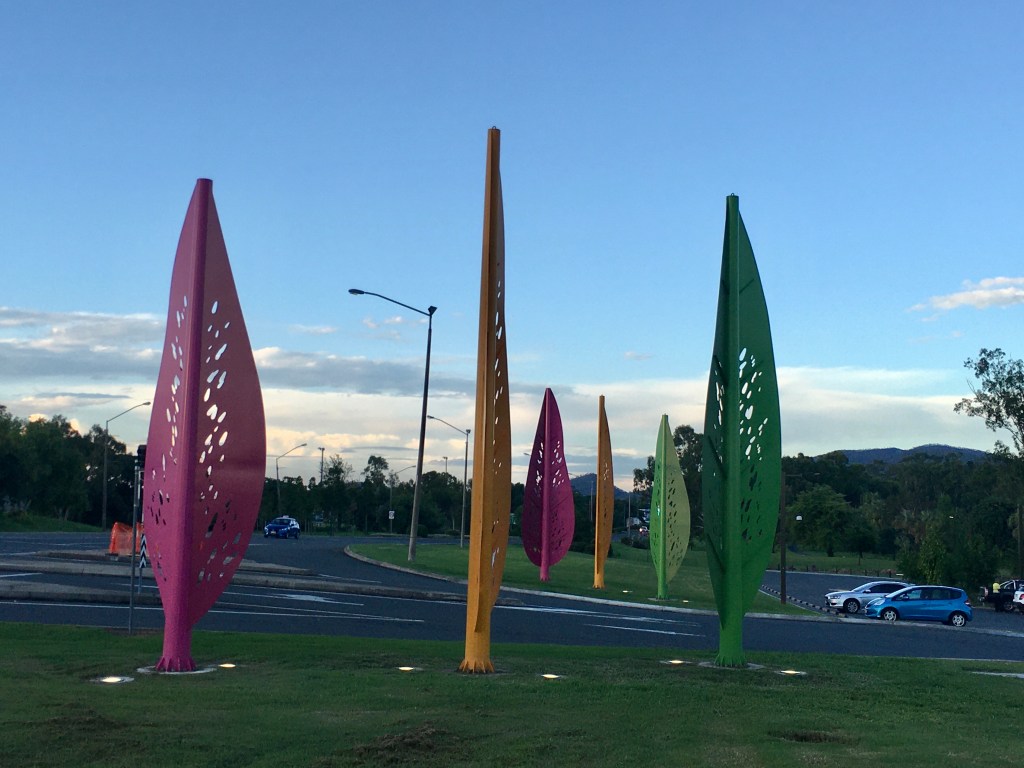 Sculptures at Kershaw Gardens, Rockhampton QLD